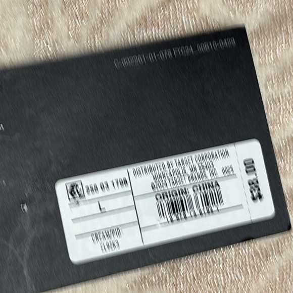 NWT Future Collective Brocade Shimmer V-Neck Sweater - Picture 9 of 10